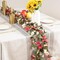 2Pcs 16.4Ft Flower Garland Artificial Rose Vines for Bedroom, Cute Fake Hanging Flower Vines Floral Garland Decorations for Wedding Party Wall Room Decor Aesthetic